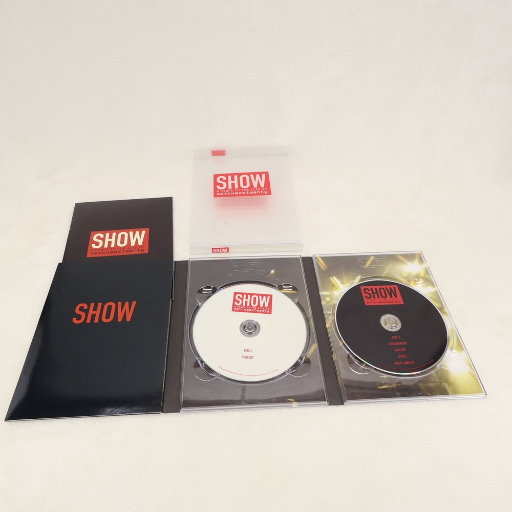 Matchbox Twenty Show A Night in the Life of Matchbox Twenty 2-Disc DVD 2004‎